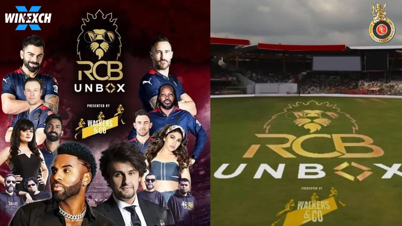 RCB unboxing event