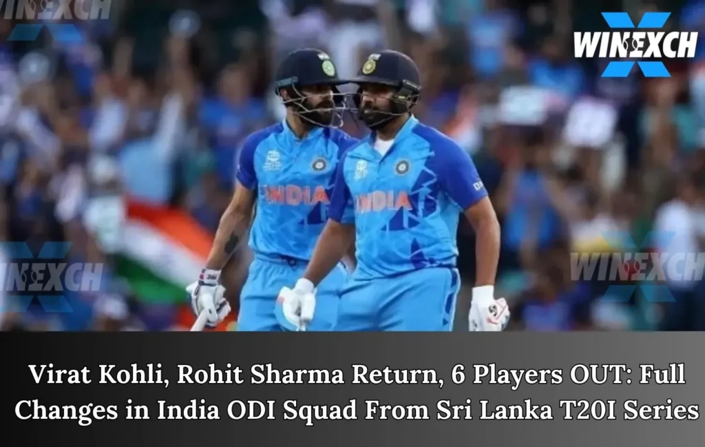 Rohit sharma Return