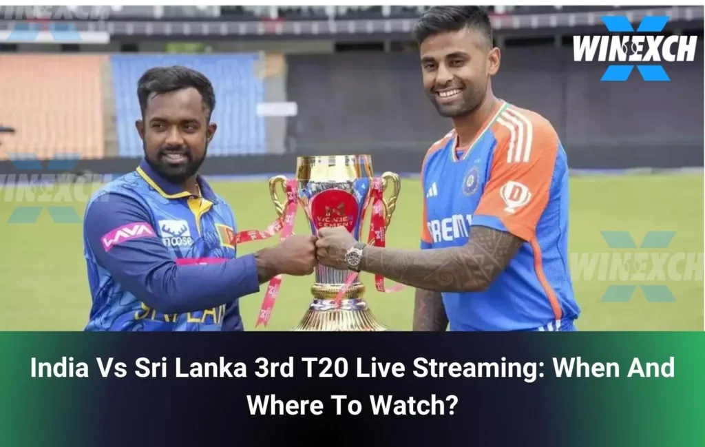 India Vs Sri Lanka 3rd T20