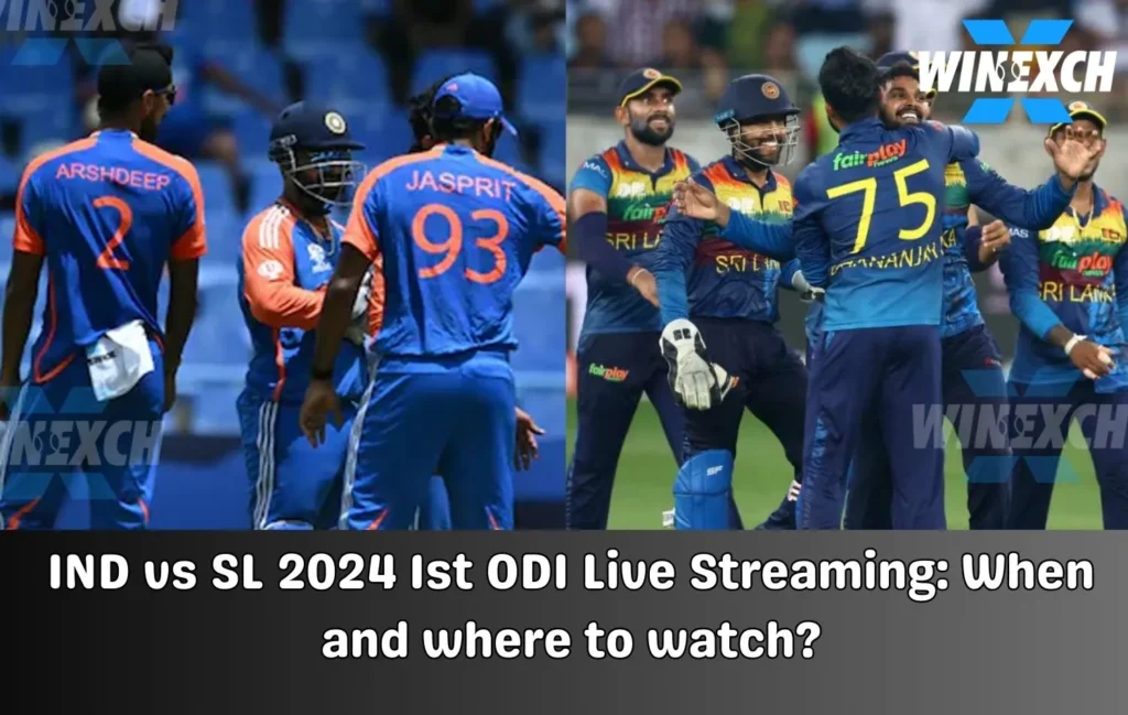 IND vs SL 2024 1st ODI