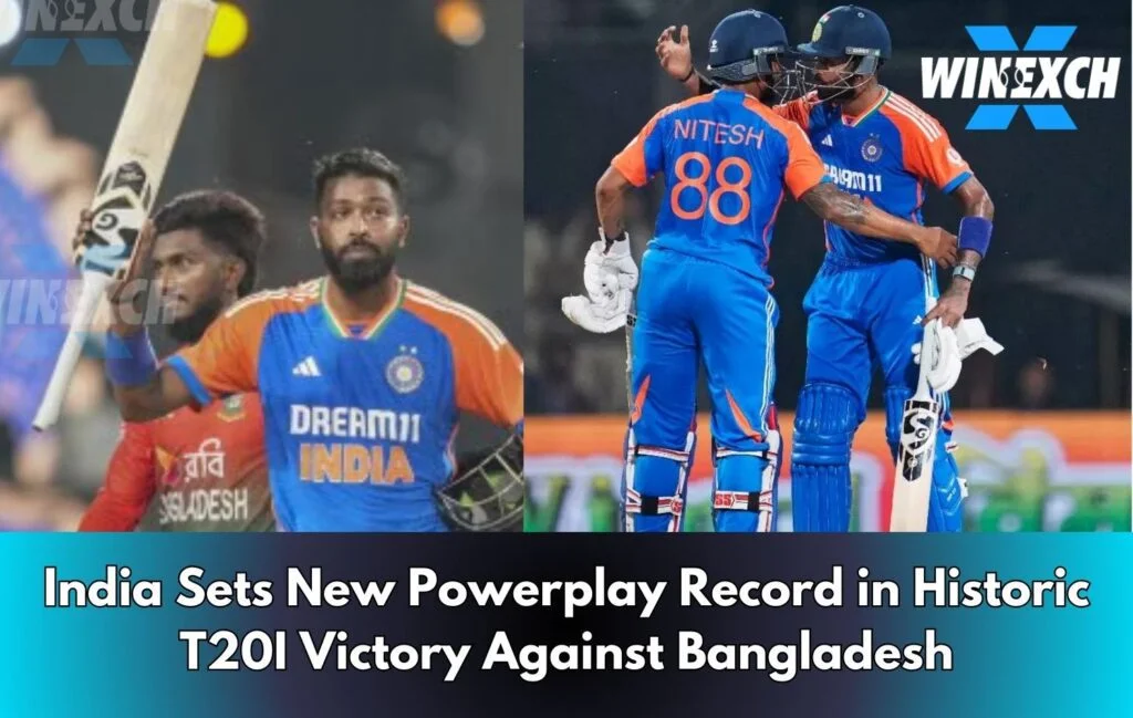 India sets powerplay record