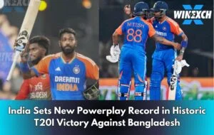 India sets powerplay record