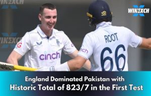 823/7 in First Test