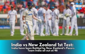 India all out at 46