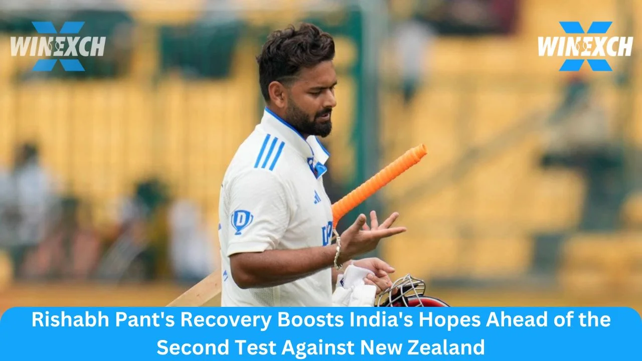 Rishabh Pant's Recovery