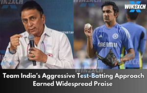 India's aggressive test batting