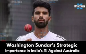 Washington Sundar