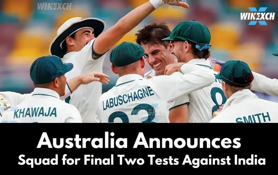 Australia Announces Squad