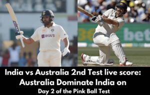 India vs Australia 2nd Test
