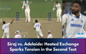 Siraj vs. Adelaide