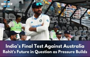 Final Test Against Australia