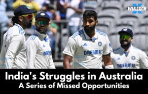 India's Struggles in Australia