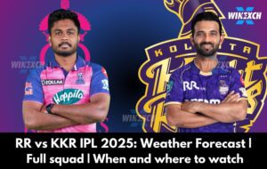 RR vs KKR