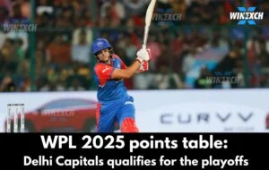 WPL 2025 points table