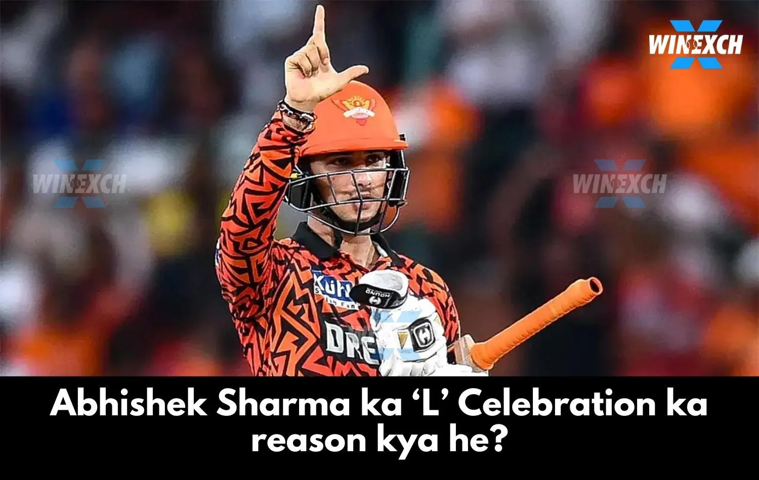 Abhishek Sharma ka L Celebration