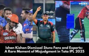 Ishan Kishan Dismissal