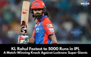 KL Rahul Fastest to 5000 Runs in IPL