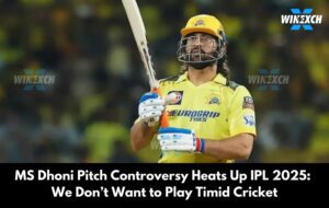 MS Dhoni Pitch Controversy