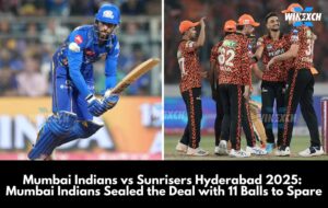 Mumbai Indians vs Sunrisers Hyderabad 2025