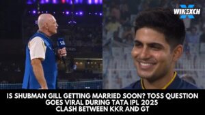 Shubman Gill getting married soon