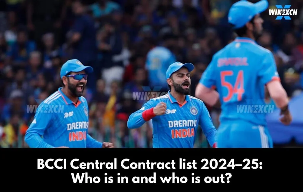 BCCI Central Contract list 2024–25: Who is in and who is out?