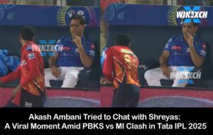 Akash Ambani tried to chat with Shreyas