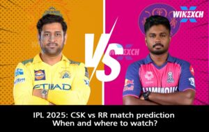 CSK vs RR match prediction