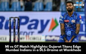 MI vs GT Match Highlights