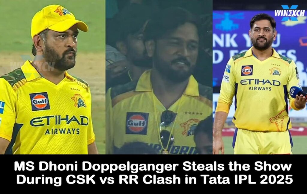 MS Dhoni Doppelganger