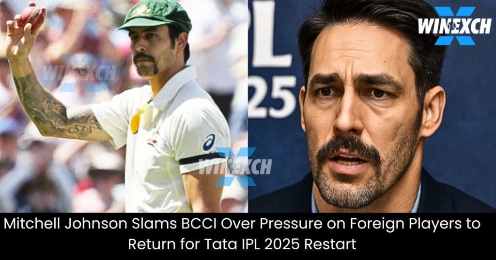 Mitchell Johnson Slams BCCI