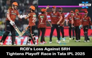 RCB's Loss Against SRH