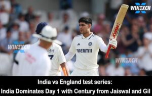 India vs England test