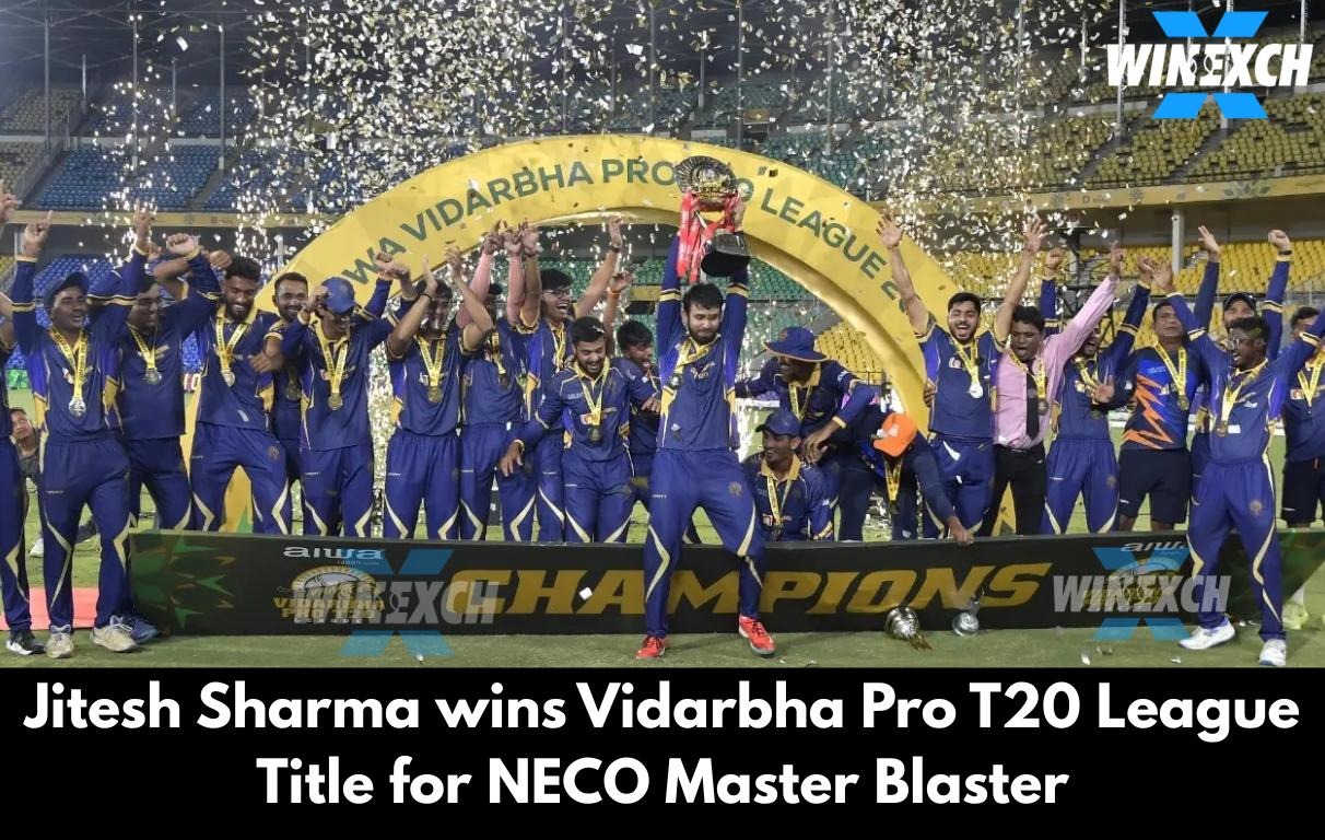 Jitesh Sharma wins Vidarbha Pro T20