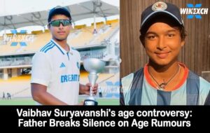 Vaibhav Suryavanshi's age controversy