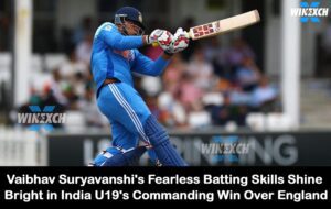 Vaibhav Suryavanshi's fearless batting skills