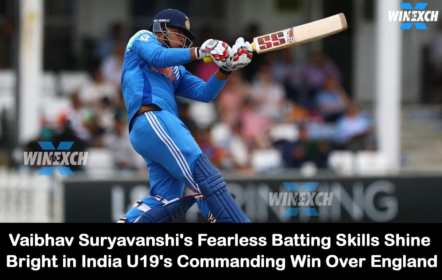 Vaibhav Suryavanshi's fearless batting skills