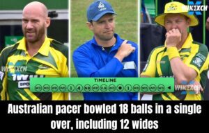18 balls in a single over