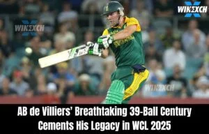 AB de Villiers' breathtaking 39-ball century