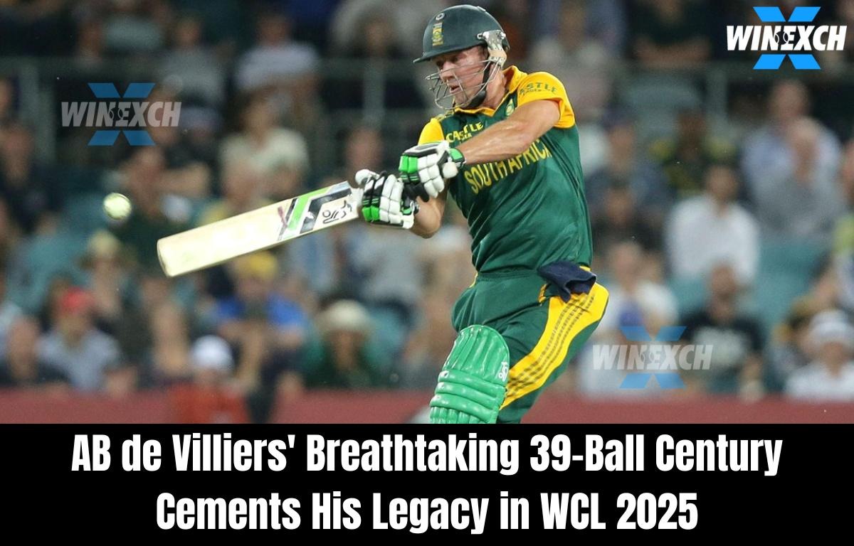 AB de Villiers' breathtaking 39-ball century