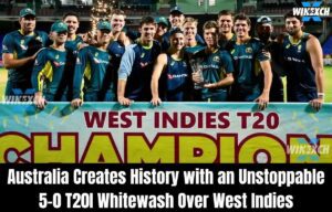 Australia creates history