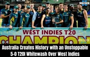 Australia creates history
