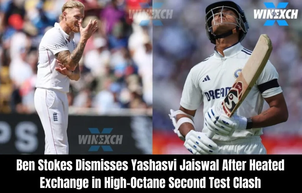 Ben Stokes dismisses Yashasvi Jaiswal
