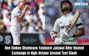 Ben Stokes dismisses Yashasvi Jaiswal