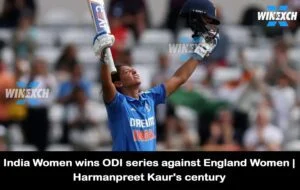 Harmanpreet Kaur's century