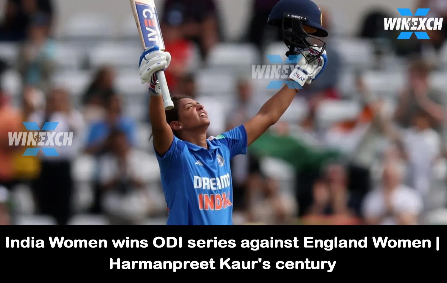 Harmanpreet Kaur's century