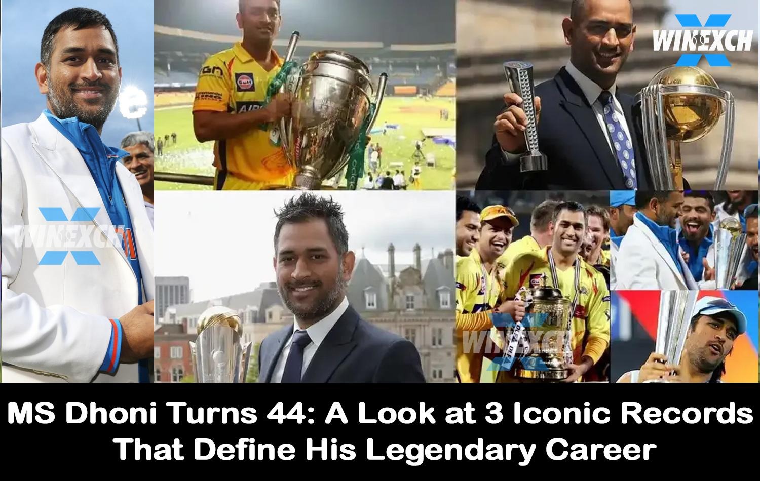 MS Dhoni's birthday