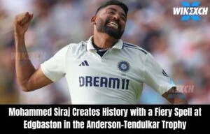 Mohammed Siraj creates history