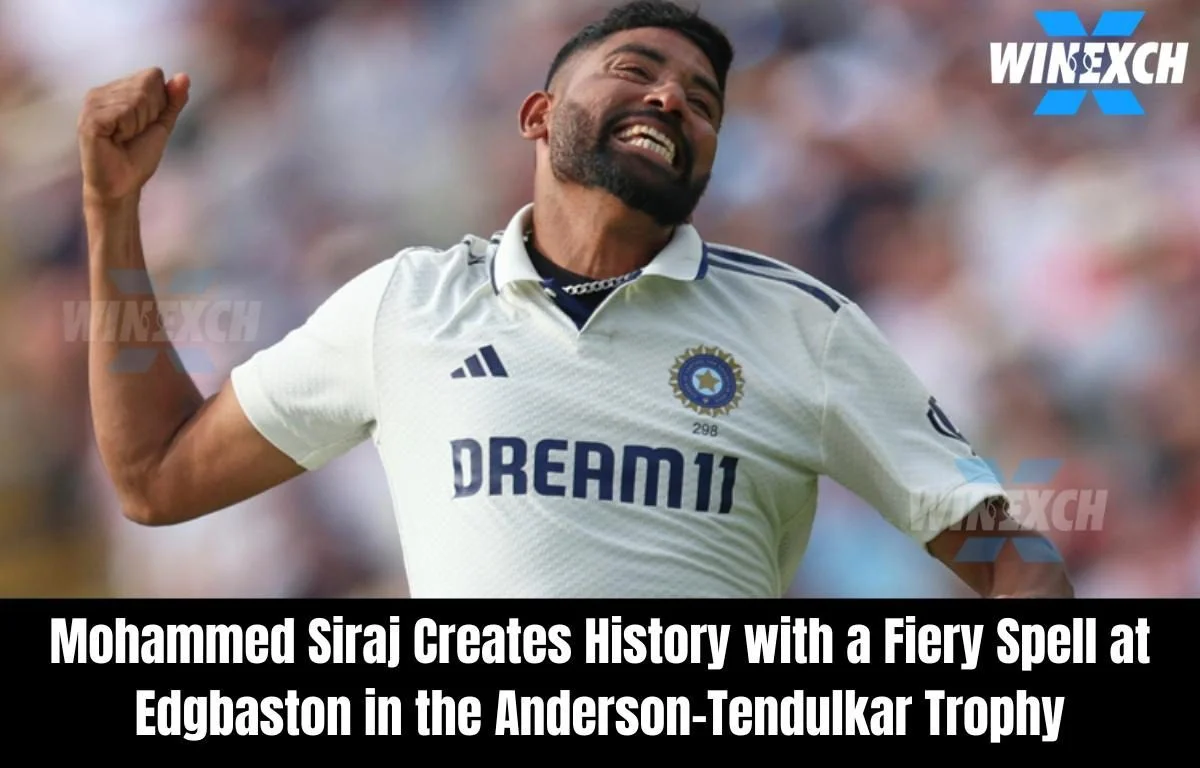 Mohammed Siraj creates history