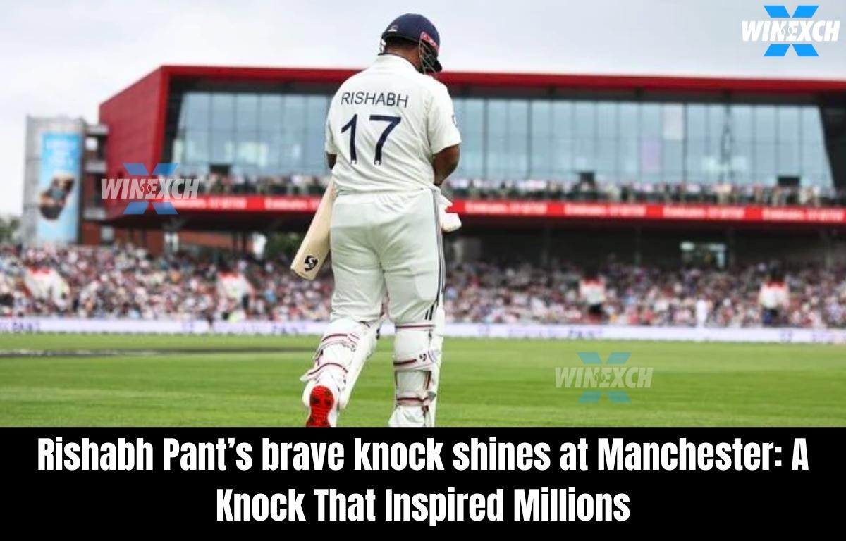 Rishabh Pant’s brave knock