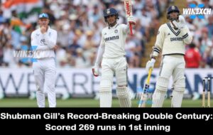 Shubman Gill’s Record-Breaking Double Century